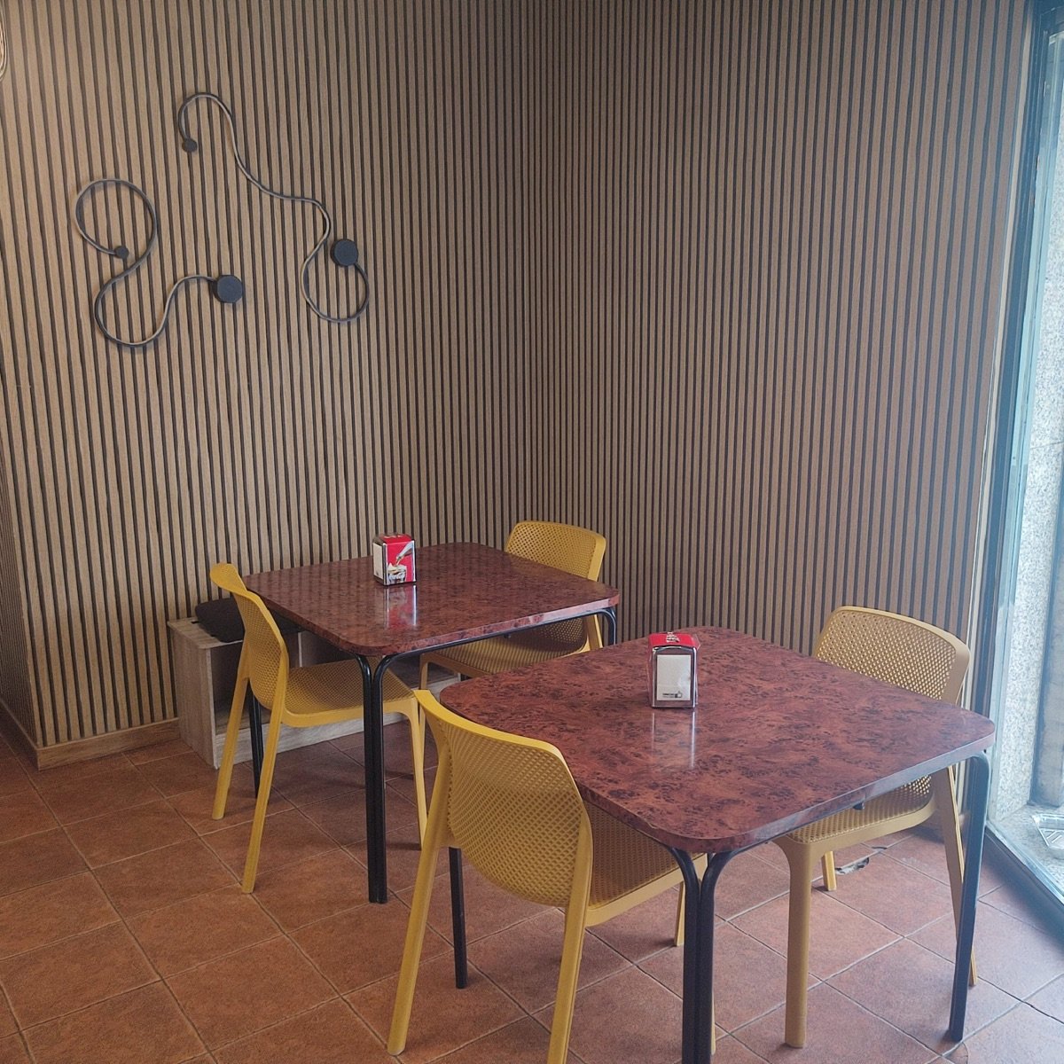 Rincón acogedor de Casa Pizza