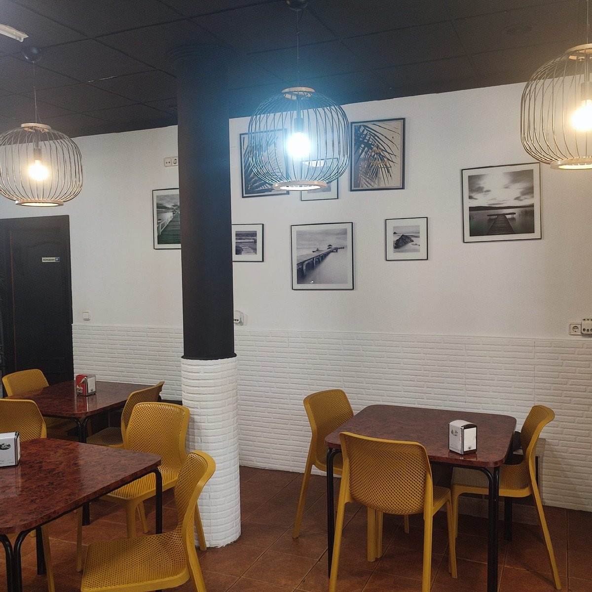 Salón comedor de Casa Pizza